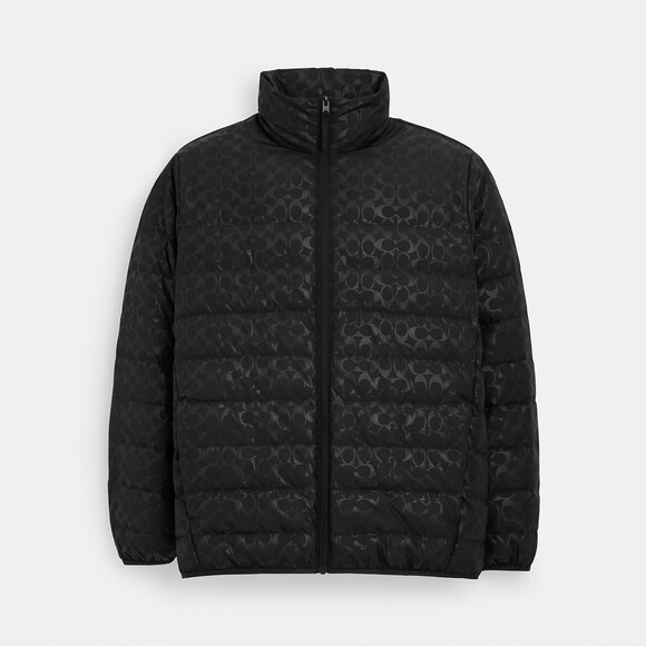Coach Other - Coach Outlet Men's Lightweight Down Jacket In Recycled Polyester Size XL
